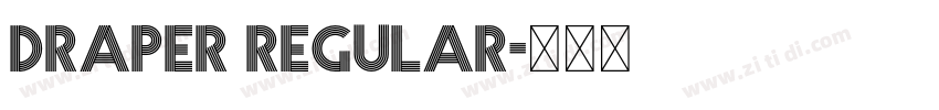 Draper Regular字体转换